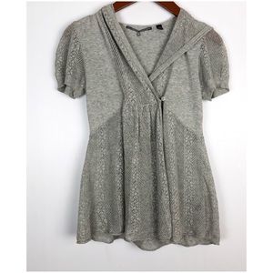 KNITTED & KNOTTED Anthropologie Knit Cardigan